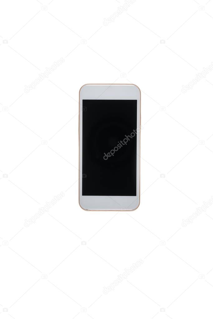 Smartphone nuovo esposto su un bancone di negozio